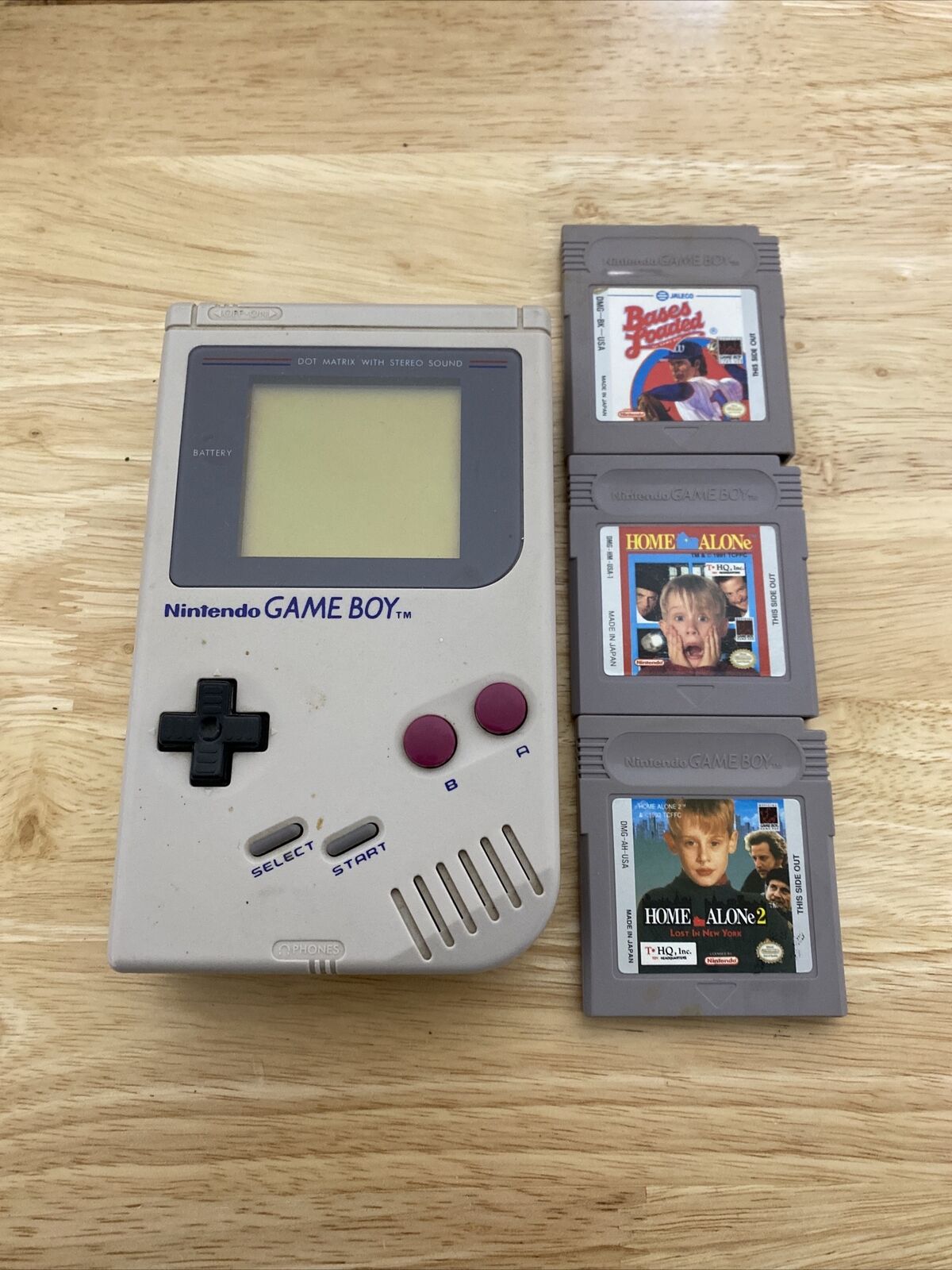 Vintage Original Nintendo Gameboy Working Game Boy 1989 Gray 1980s Video  Game Handheld DMG-01