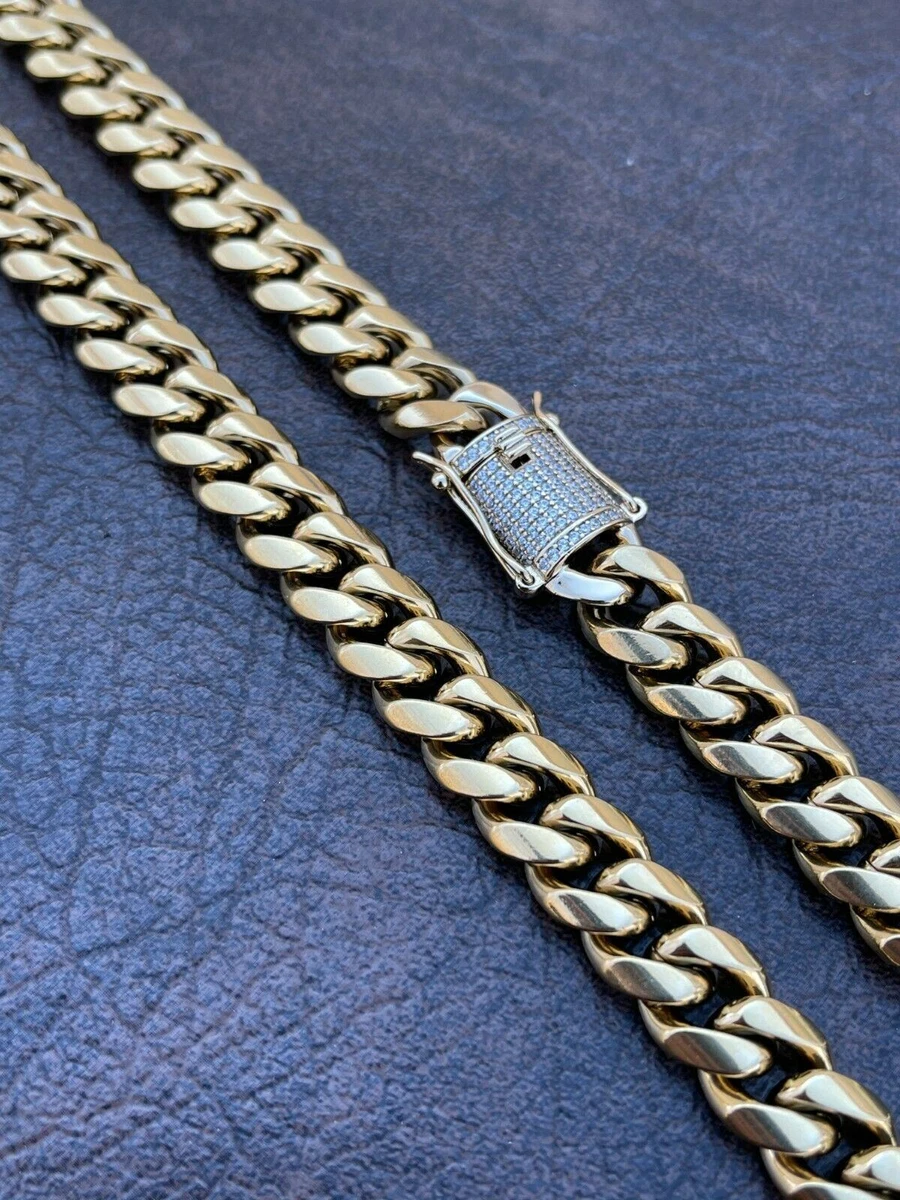 14K Gold Bonded Cuban Link Chain