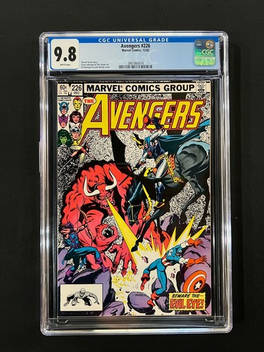 Avengers #226 CGC 9.8 (1982) - Black Knight & Evil Eye