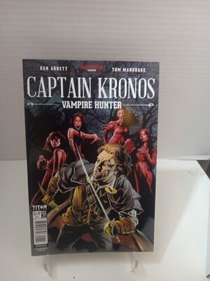 CAPTAIN KRONOS: VAMPIRE HUNTER #4 CVR A MANDRAKE - TITAN COMICS - DECEMBER 2017
