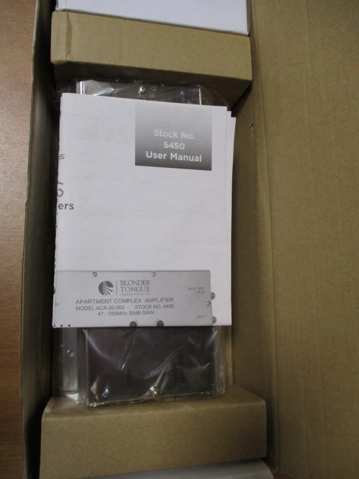 BLONDER TONGUE APARTMENT COMPLEX AMP 47-550MHz 30DBI MODEL#ACA-30-550, 100% NEW - Image 3 of 4