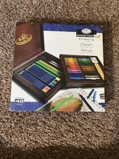 Royal & Langnickel Essentials Premier Drawing Art Set-49 piece  NEW
