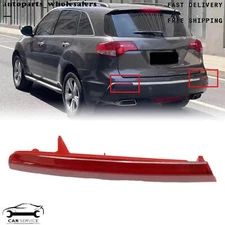 Left Rear side Reflector Bumper Trim Fit For Acura MDX 2010-2013 33555-STX-A11