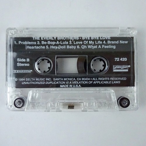 The Everly Brothers Cassette Bye Bye Love - Picture 5 of 5