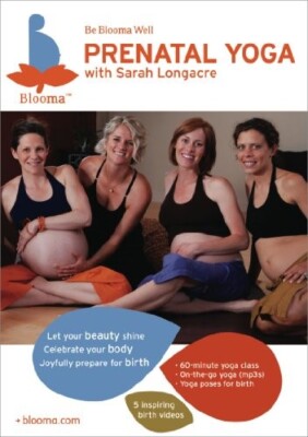 BE BLOOMA WELL - Prenatal Yoga With Sarah Longacre DVD NEW/SEALED