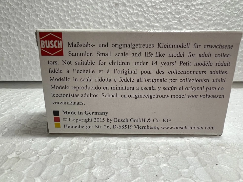 Busch 46210 Smart Fortwo 2012 Auto Elettrica H0 1:87 - Immagine 3 di 3