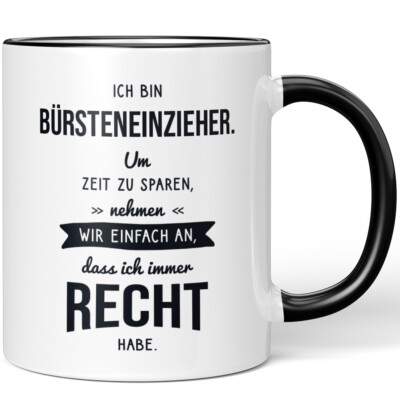 Ich bin Bürsteneinzieher. Um Zeit zu sparen nehmen wir an dass immer 10006305540