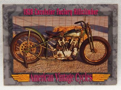1928 Excelsior Factory Hillclimber Card 192