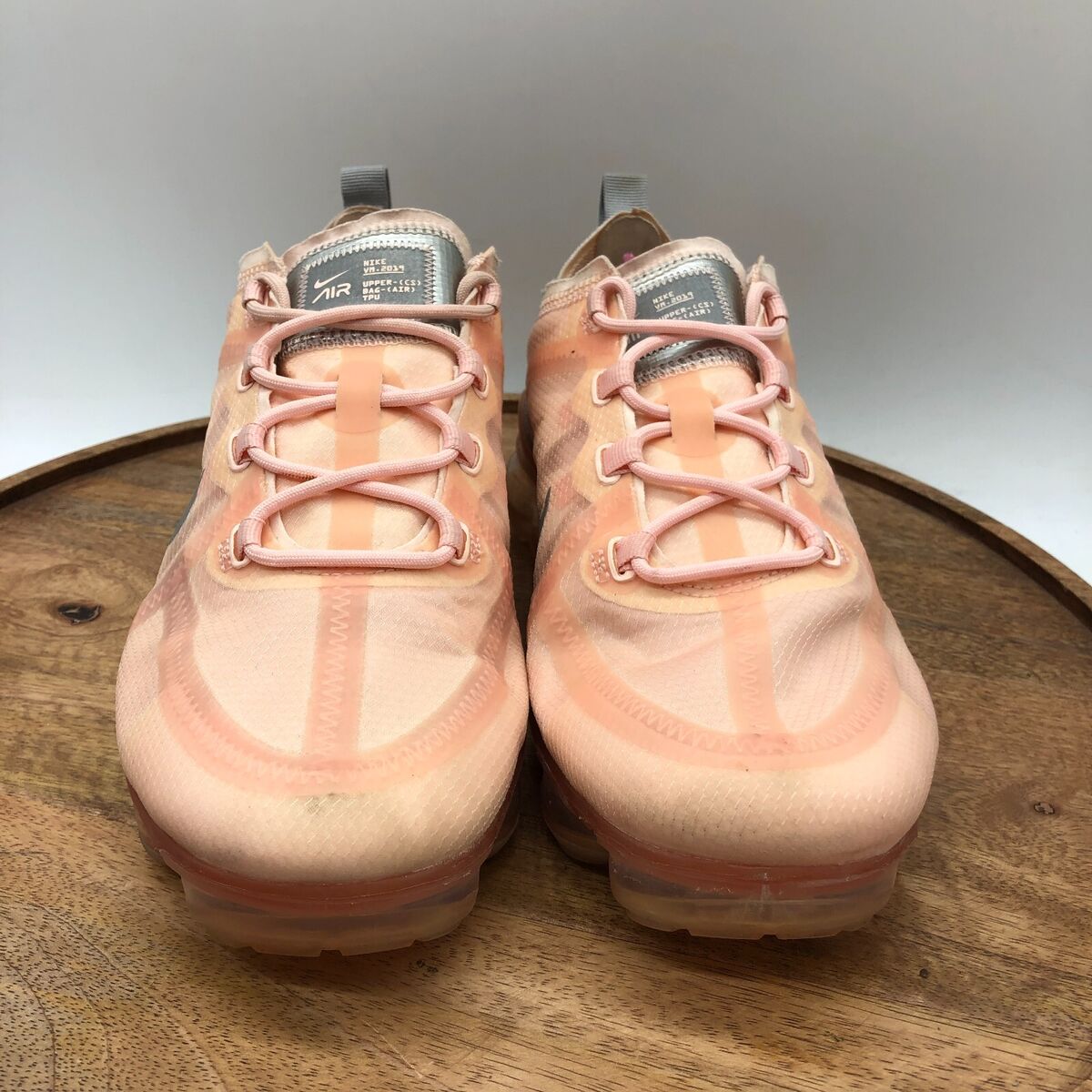 Nike Air Vapormax 2019 Pink Silver Women Running Shoes Nike Air Vapormax 2019 Pink Silver Women Running Shoes