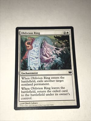 mtg cards like oblivion ring - Shards of Alara: #20, Magic: The Gathering Lp R97 All cards will be carefully packed for safe transit Oblivion Ring Magic the Gathering