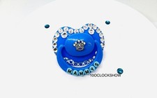ADULT PACIFER BLUE CUSTOM MATURE DUMMY ABDL/CGL PERSONALISED ADULT SOOTHER CROWN
