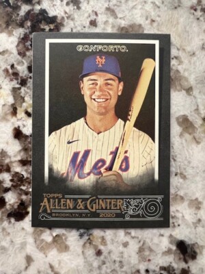 2020 TOPPS ALLEN GINTER X CARD NEW YORK METS MICHAEL CONFORTO #271