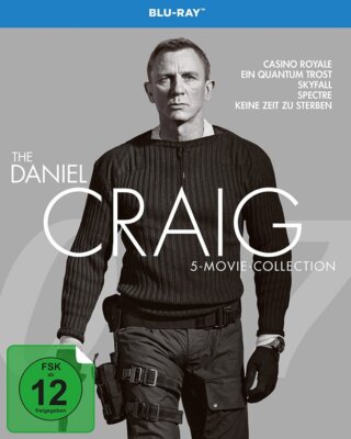 James Bond: The Daniel Craig - 5-Movie-Collection # 5-BLU-RAY-NEU