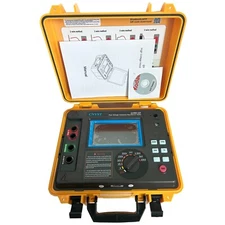 Digital High Voltage Insulation Tester Meter 10Kv For Electrical Equipment