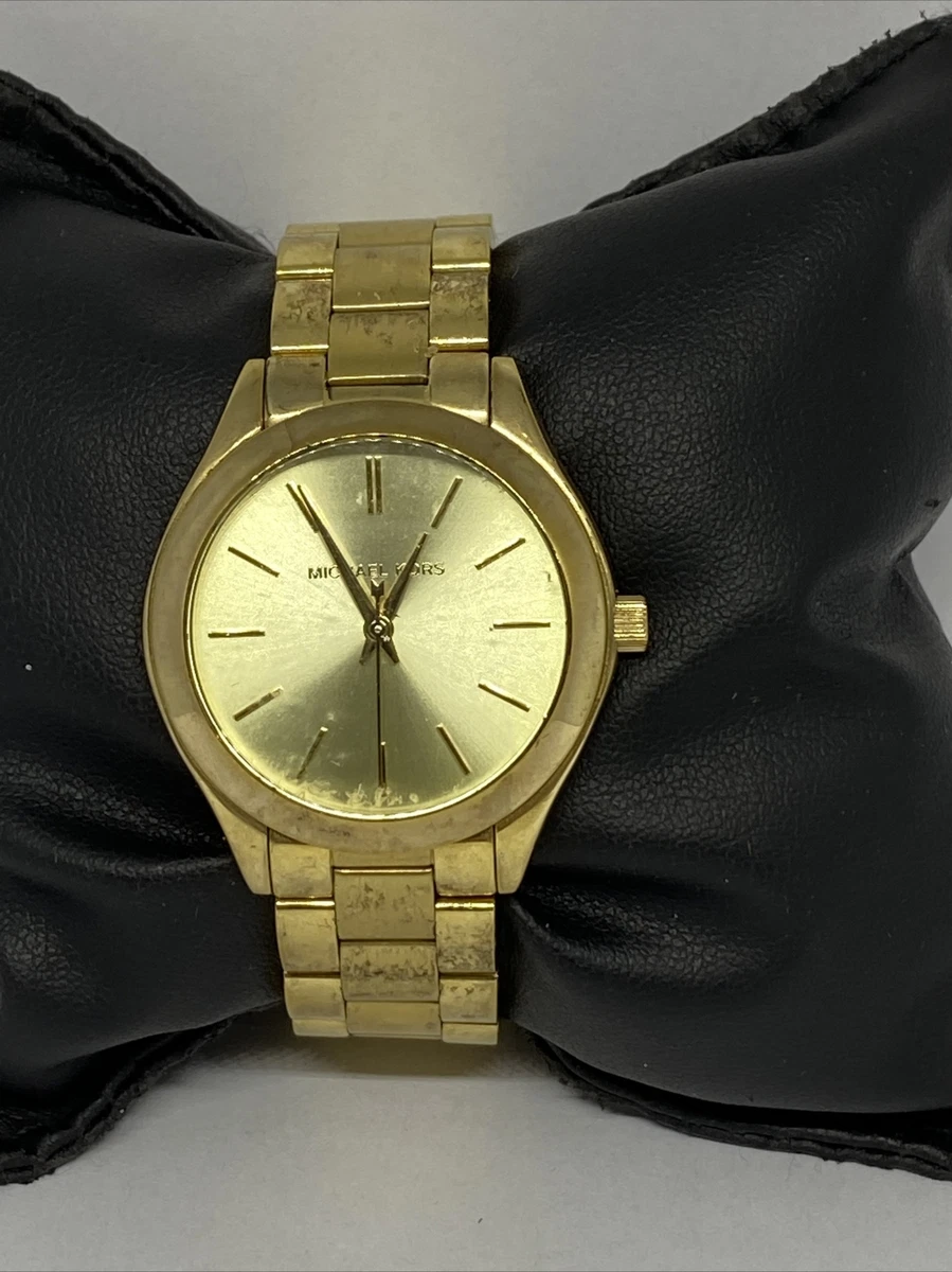 Michael Kors MK3512 Women s Gold Stainless Steel Analog Dial Quartz Watch JK48