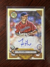 2022 Topps Gypsy Queen Zach Plesac Autograph Auto Cleveland Guardians Indians