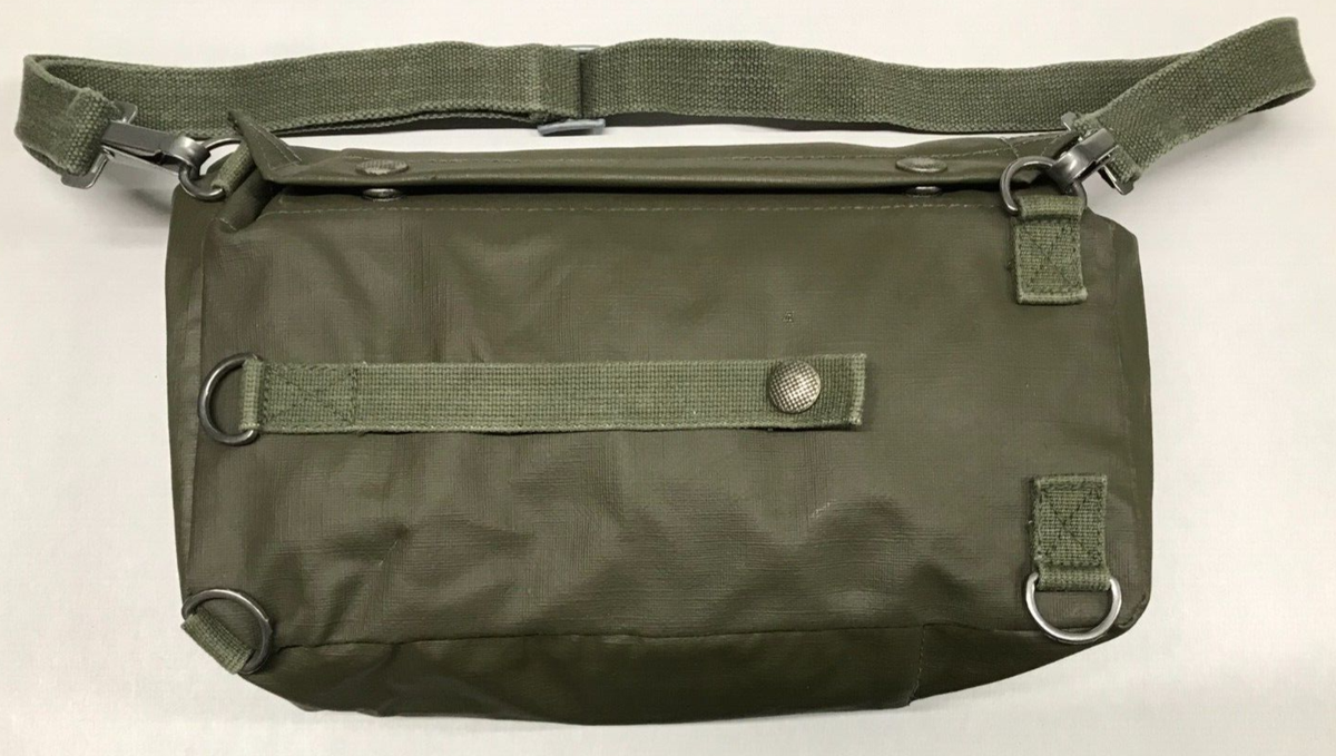 Swiss Gas Mask Bag w/ Shoulder Strap | eBay