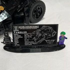 LEGO Super Heroes 76023 The Tumbler Complete with Minifigures and Manuals