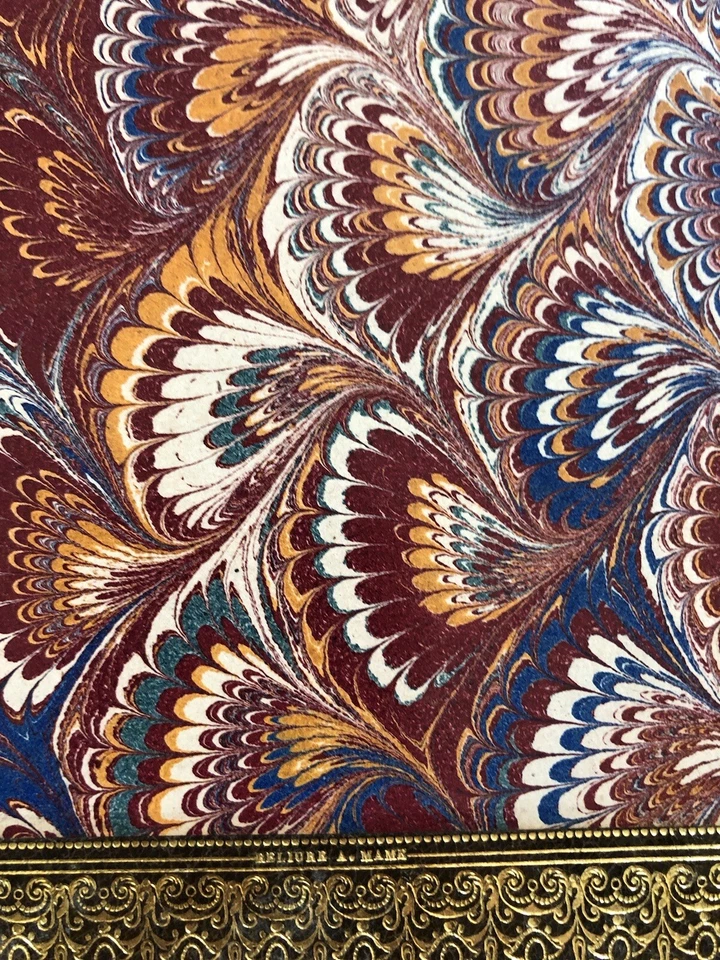 Bourasse Abbé - Histoire de la vierge Marie, 1863.Reliure en maroquin signée. - Photo 4/4