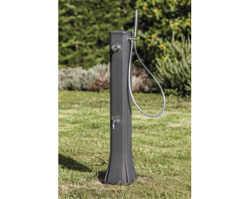 Solardusche Gartendusche 190 l H 119 cm Aluminium mit Kalt- und Warmwasserhahn - Bild 2 von 7