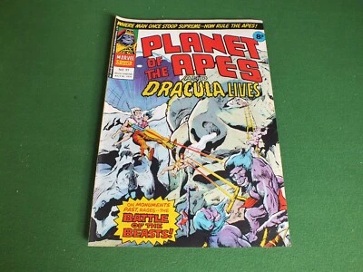 Planet Of The Apes And Dracula Lives magazines 91-92, 96-98 (Jul to Sep 1976) - Image 1 of 4