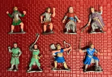Liberty Imports 8 PCS Medieval Knight Figures - 2.5inch