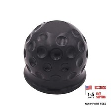 2 Inch 50MM Trailer Hitch Ball Protective Cover Trailer Hitch Ball Cap Black