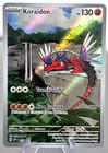 Carte Pokémon Koraidon SVP 014 Promo - Alternative ETB Display Coffret