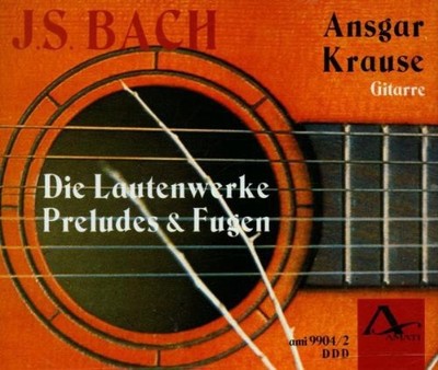 Bach,J.S. / Krause - Bach, J.S. / Krause : Works for Lute [New CD]