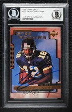 BAS 1999 Upper Deck Star Rookies Daunte Culpepper #233 BGS Authentic Auto ow6