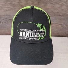 Handle-IT Fishing System Trucker Cap Snapback Mesh Eupro  New w Tags