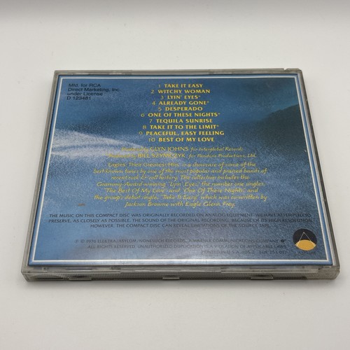 Their Greatest Hits (1971-1975) by The Eagles CD ✅ Asylum Records ✅ Classic Rock - Picture 3 of 10