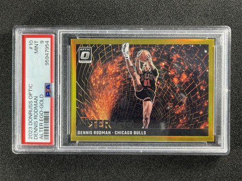 1/10 ! 2023-24 Donruss Optic Dennis Rodman #10 Velocity Alter Ego SSP PSA 9 MINT