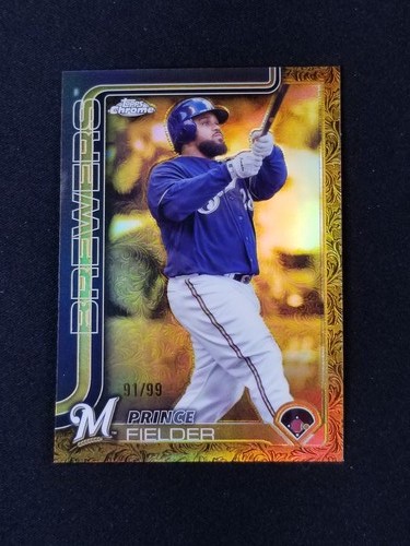 2025 Topps Gilded Collection #29 Prince Fielder | Baseball Card
