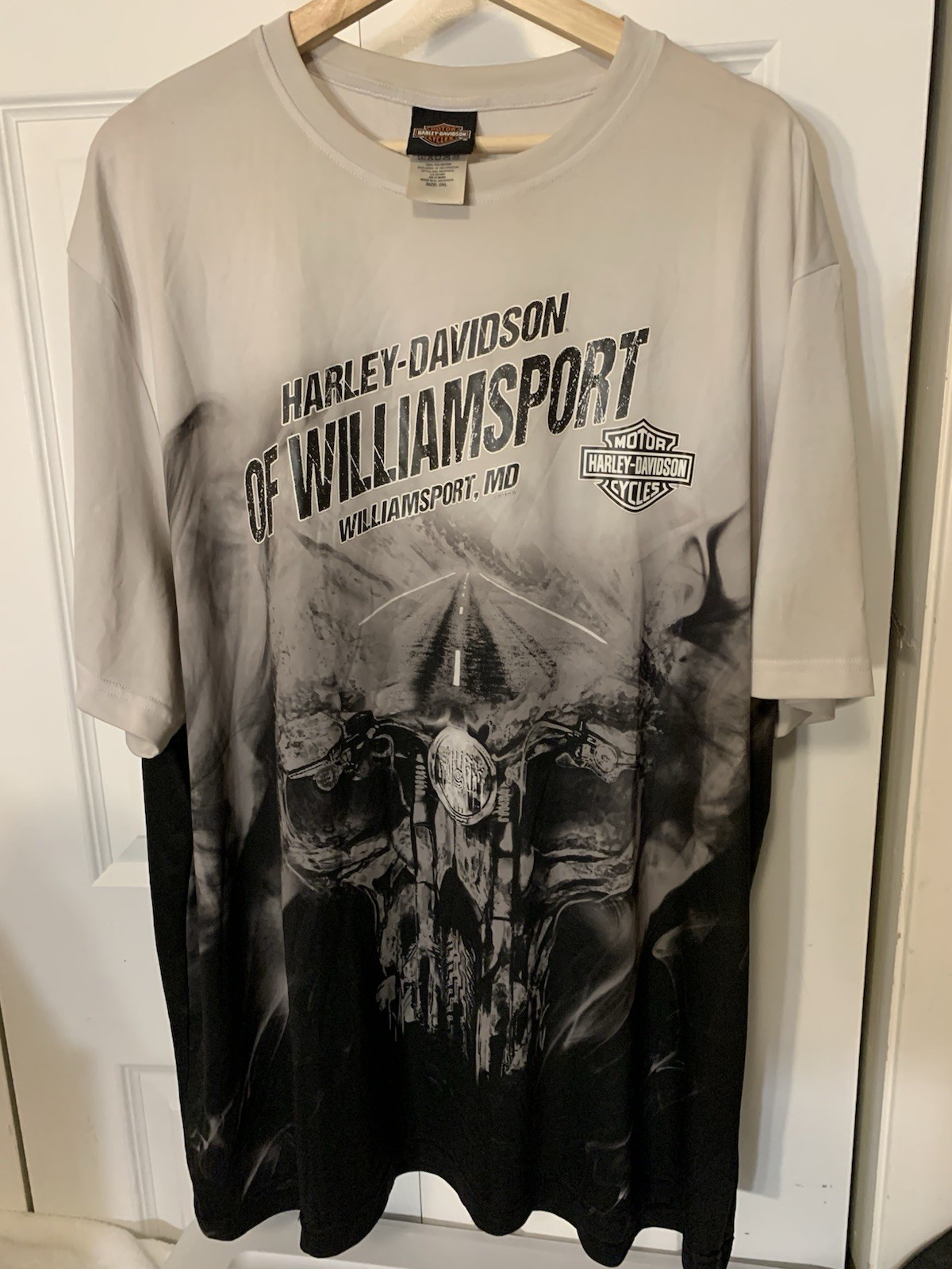 Harley-Davidson Mens Sz 2XL Graphic T-Shirt Williamsport Maryland XXL