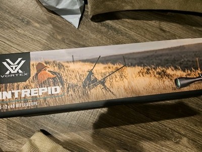 Vortex Intrepid Rifle Scope 4-12x40mm Dead Hold BDC Reticle Second