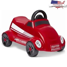 Ride-on Race Car Kids 1-3 Years Ergonomic Design Fun Indoor Outdoor Play Red