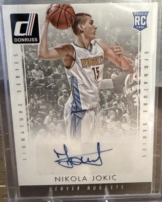 NIKOLA JOKIC ROOKIE AUTO DENVER NUGGETS CHASER PACK    