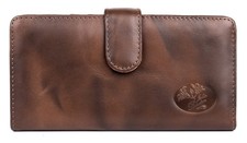 Julia Buxton Heiress Pik-Me-Up Checkbook Keeper Mahogany