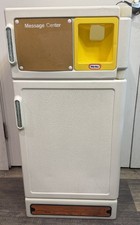 Original Vintage Little Tikes Refrigerator Fridge Play Kitchen Child Size 34" h