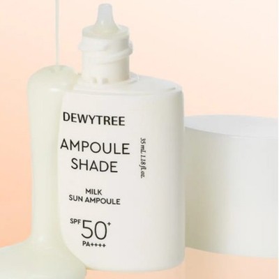 DEWYTREE Ampulle Shade Milk Sonnenampulle 35ml LSF50+ PA++++ Feuchtigkeit Son...