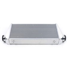 Universal Aluminum Intercooler 31x12x4 3 Inlet Direct Fit for Turbo Systems
