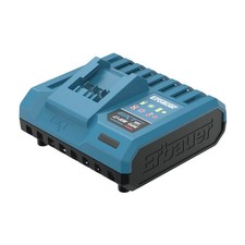 Erbauer Battery Charger Standard 6A Li-Ion EXT Keep Cool LED Indicator 230-240V
