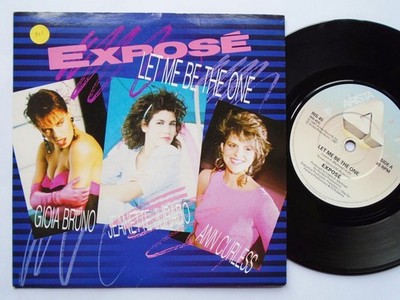 Expose Let Me Be The One 7'' Arista RIS45 EX /EX 1987 picture sleeve