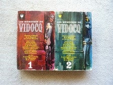LOT DE 2 LIVRES LES MÉMOIRES DE VIDOCQ BIBLIOTHÈQUE MARABOUT GÉANT 1966