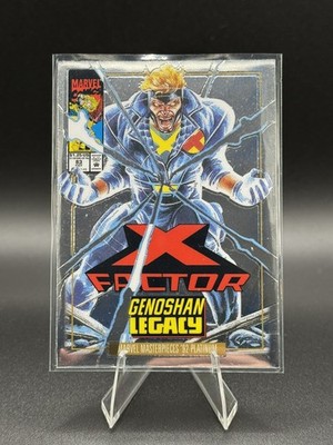 2024 Marvel Masterpieces '92 Platinum Havok #35-V Variant Cover 4iLs