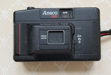 Vintage Ansco 135, Compact 35mm point and shoot camera, Black previously owned