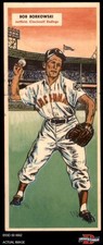 1955 Topps DoubleHeader #63 Bob Borkowski / 64 - Reds / Yankees 5 - EX