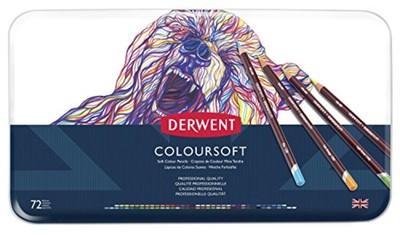 Derwent Colored Pencils, Drawing, Art, Colorsoft, 72-Pack (0701029) F/S w/Track#