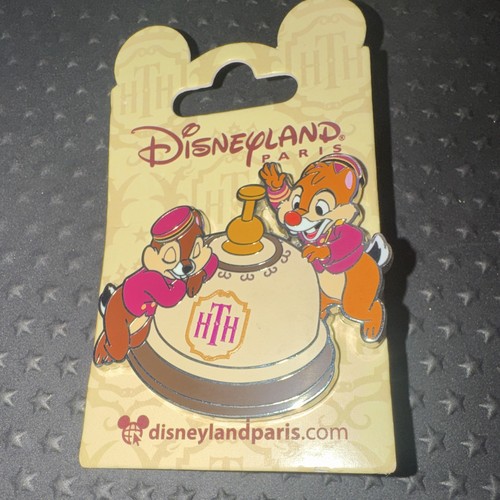 Disneyland Paris Chip & Dale Hotel Glitter Pin Trading Single Pin 2022